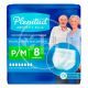 Fralda Geriatrica Plenitud Protect Plus P/M Pct 8uni torna mais prático o dia a dia do cuidador.